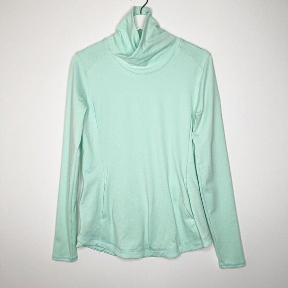 CALIA by Carrie Underwood Tops - CALIA By Carrie Underwood Mint Warm Leopard Top 